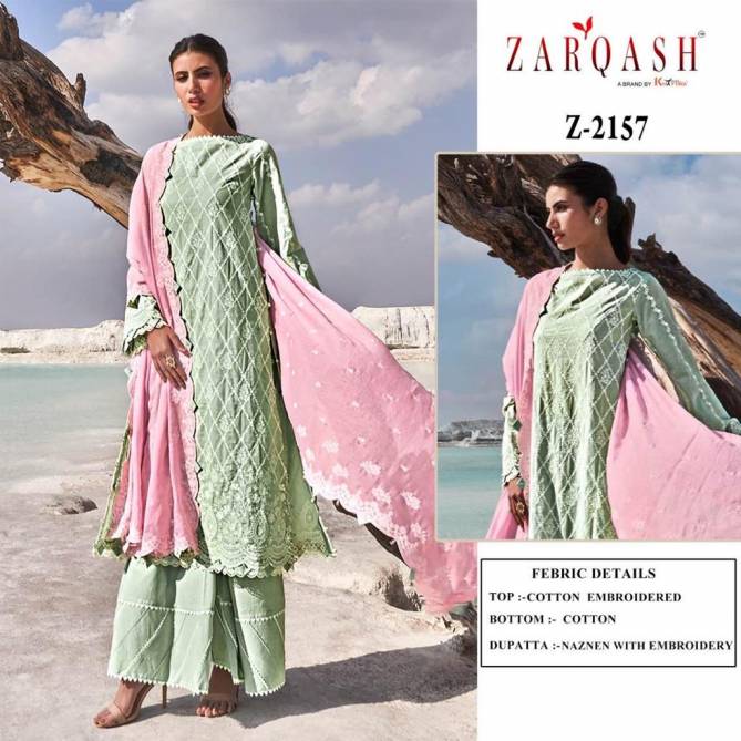 Lawankari Vol 24 By Zarqash Embroidery Cotton Pakistani Suits Wholesale Market In Surat